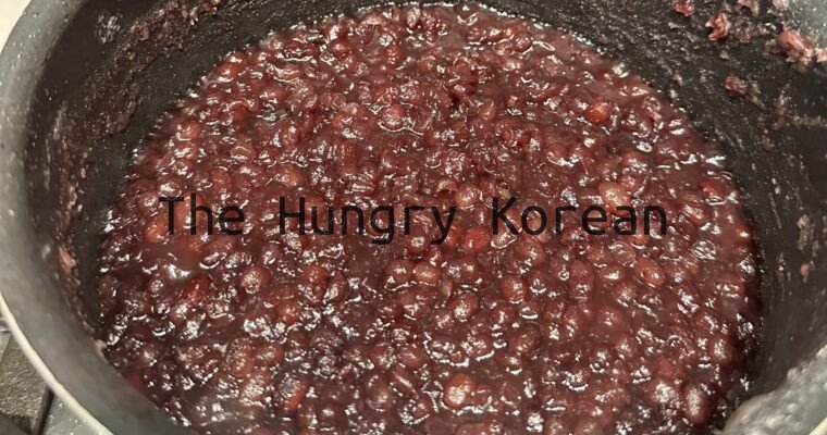 Homemade Red Bean Paste (Anko, 팥앙금) – Sweet & Smooth Traditional Recipe