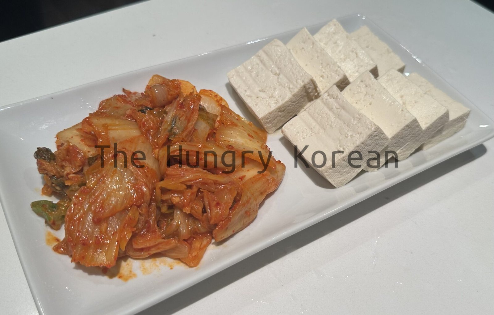 Quick and Easy Tofu-Kimchi (Dubu-Kimchi, 두부김치) – A Perfect Side Dish for Bossam and Fried Dishes
